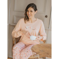 Pyjama Douce rêveuse mouettes – Rose Pomme