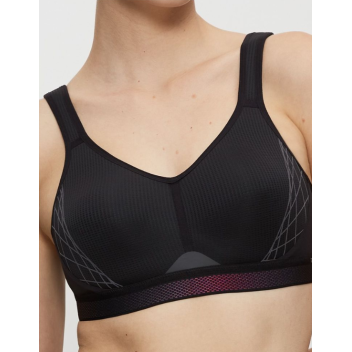 Soutien-gorge de sport Triaction Cardio Flow – Noir – Triumph