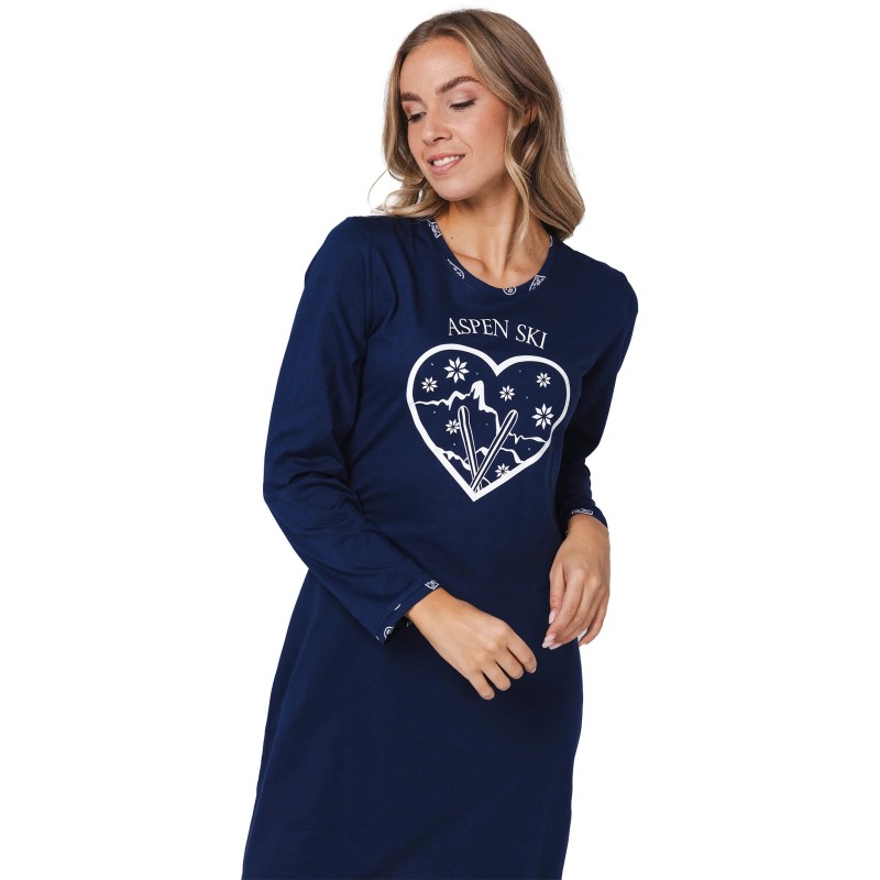 Liquette Aspen Ski bleu cœur – Pastunette Liquette Aspen Ski bleu cœur – Pastunette