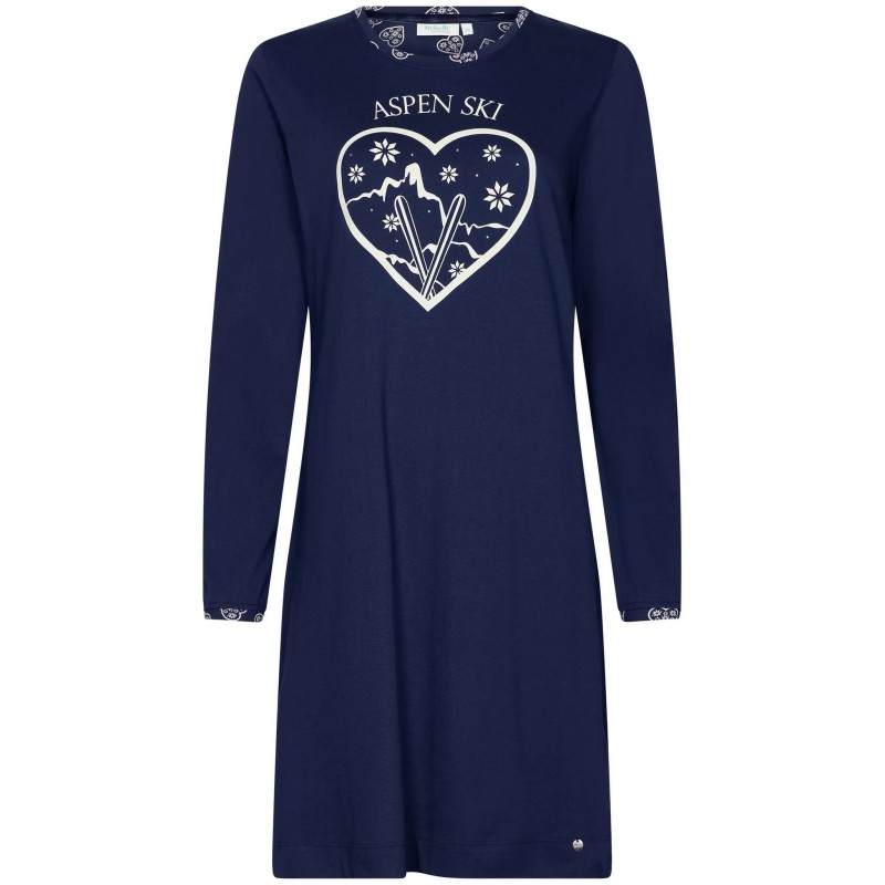 Liquette Aspen Ski bleu cœur – Pastunette