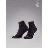 Chaussettes EVD Uni noir – Loïc Henry Chaussettes EVD Uni noir – Loïc Henry