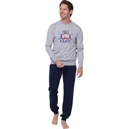 Pyjama long homme Ski Club – Zetex