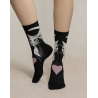 Chaussettes motif Chat – Femme – Bleuforêt