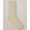Chaussettes cachemire unies – Femme – Bleuforêt