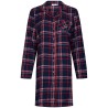 Liquette / chemise de nuit Aspen Ski – Bleu à carreaux – Rebelle