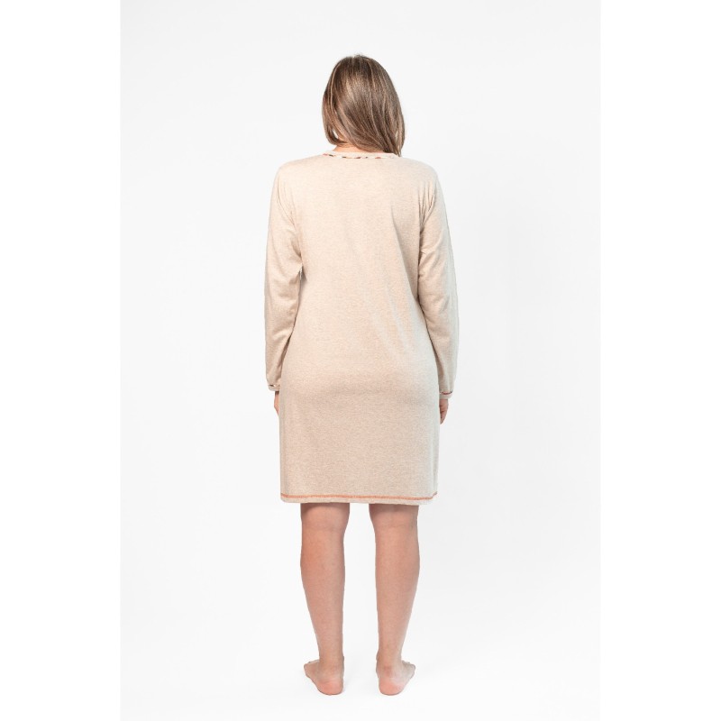 Liquette Féline Chat Beige  - Rose Pomme