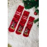 LOT 2 CHAUSSETTES NOËL ROUGES HOMMES
