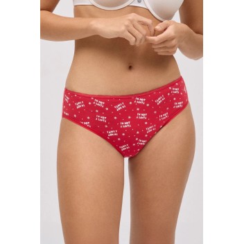 Culotte midi femme à imprimé Noël