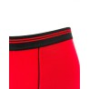 Boxer homme rouge flamme coton bio