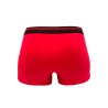 Boxer homme rouge flamme coton bio