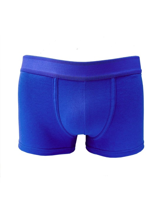 Boxer homme Royal coton bio bleu – Confort & style Boxer homme Royal coton bio bleu – Confort & style