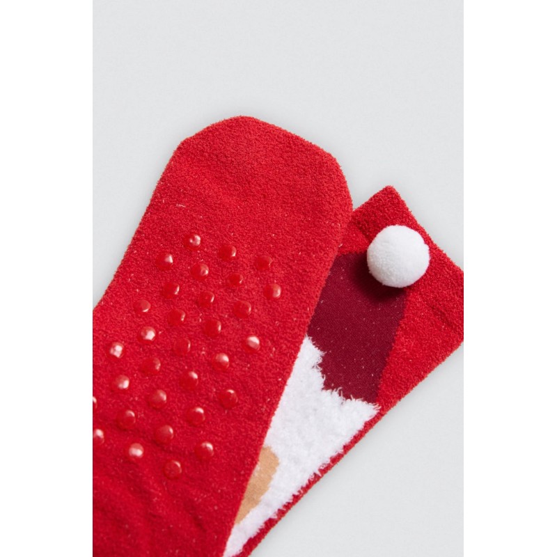 Chaussettes de Noël antidérapantes pour femmes