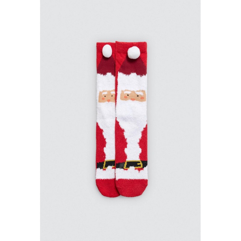 Chaussettes de Noël antidérapantes pour femmes