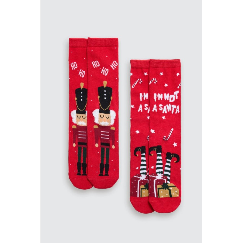 LOT 2 CHAUSSETTES NOEL