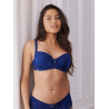Soutien-gorge coque fine « Famestar » D bleu nuit