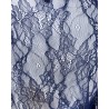 Kimono en dentelle bleu nuit Agatea Night – Élégance sensuelle et raffinée