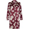 Liquette Chemise de Nuit - Rouge Bordeaux Satin