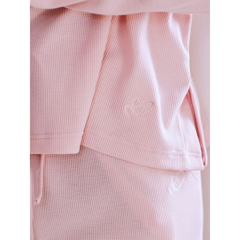 Haut de Pyjama Natty Pull - Coloris Poudre - Valège