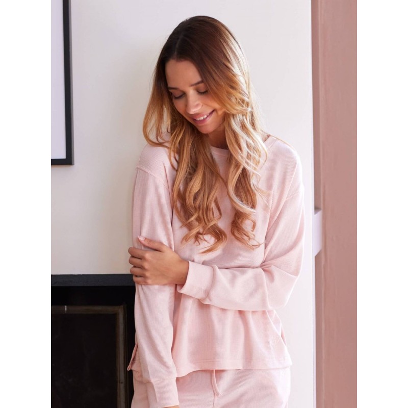 Haut de Pyjama Natty Pull - Coloris Poudre - Valège