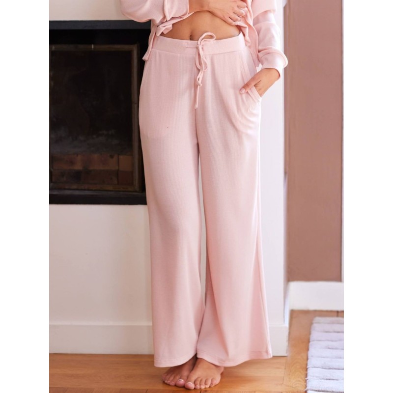 Bas de Pyjama Natty Pantalon - Coloris Poudre - Valège