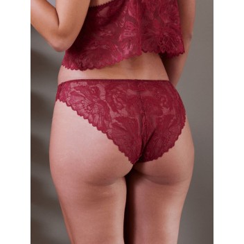 Culotte Sissi - Dentelle Bordeaux - Valège