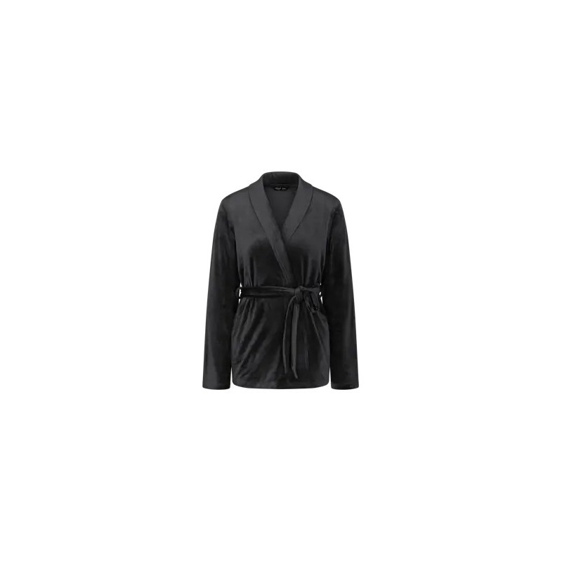 Veste Kimono Triumph Sensual Velour Noir