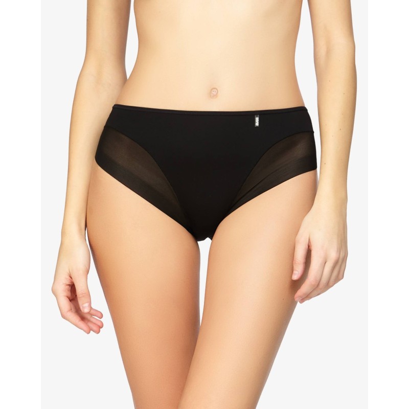 Culotte haute microfibre invisible