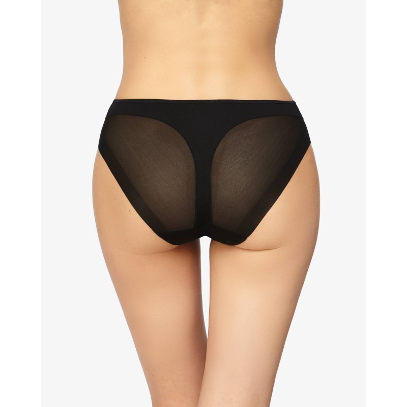 Culotte haute microfibre invisible