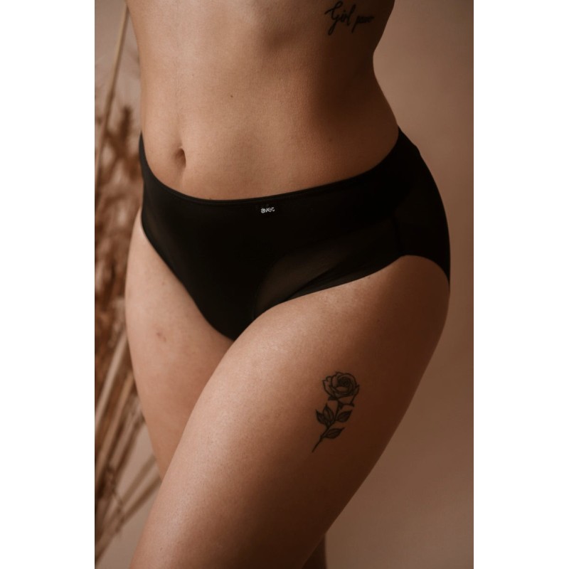 Culotte haute microfibre invisible