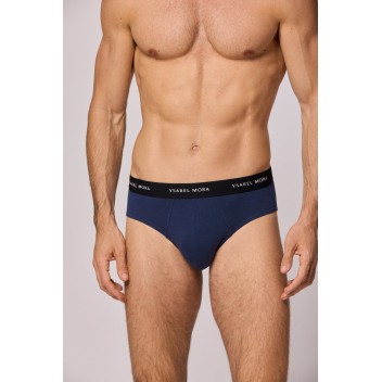 Pack 3 slips basiques unis homme