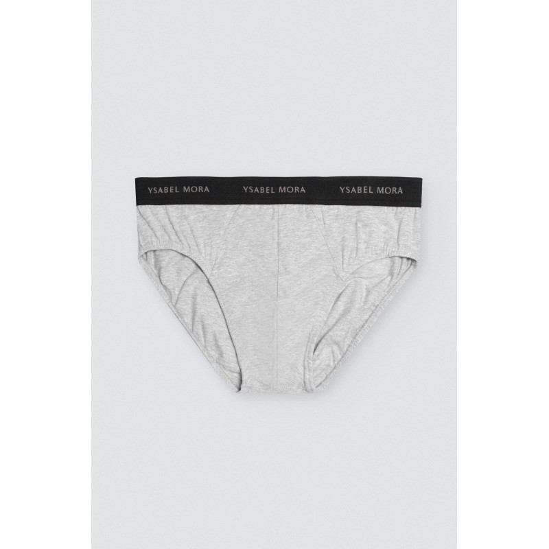 Pack 3 slips basiques unis homme