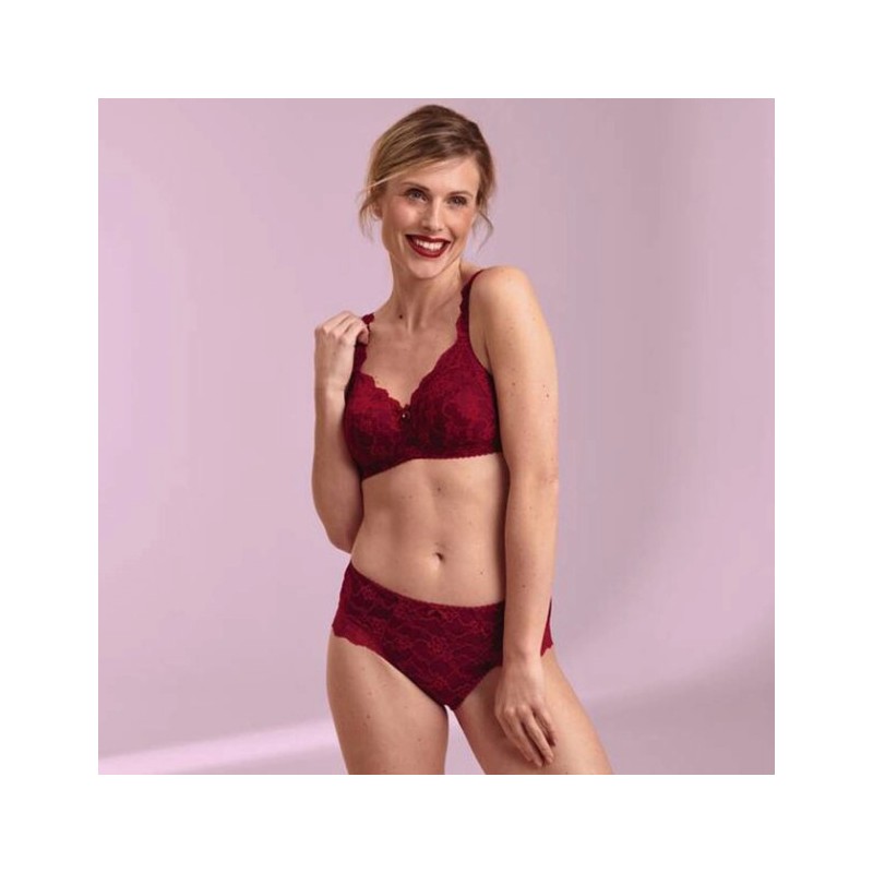 Soutien-gorge post-op sans armatures Bobette rouge – Anita Care