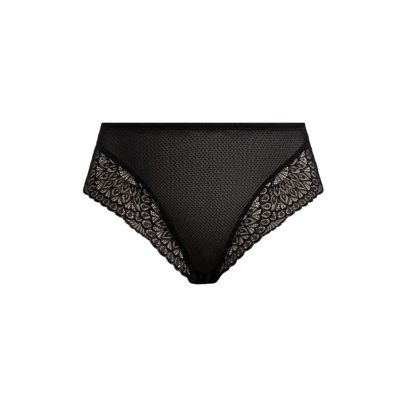 Slip noir en dentelle Elomi Tiernie
