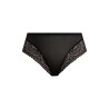 Slip noir en dentelle Elomi Tiernie