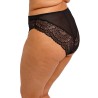 Slip noir en dentelle Elomi Tiernie