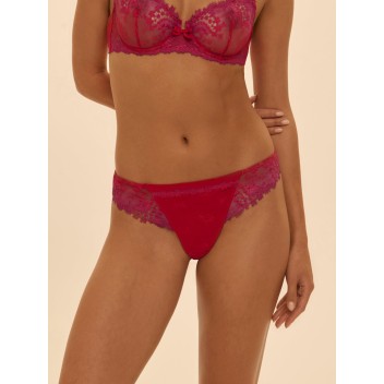 Tanga Rouge Rainbow – Simone Pérèle (ligne Wish)