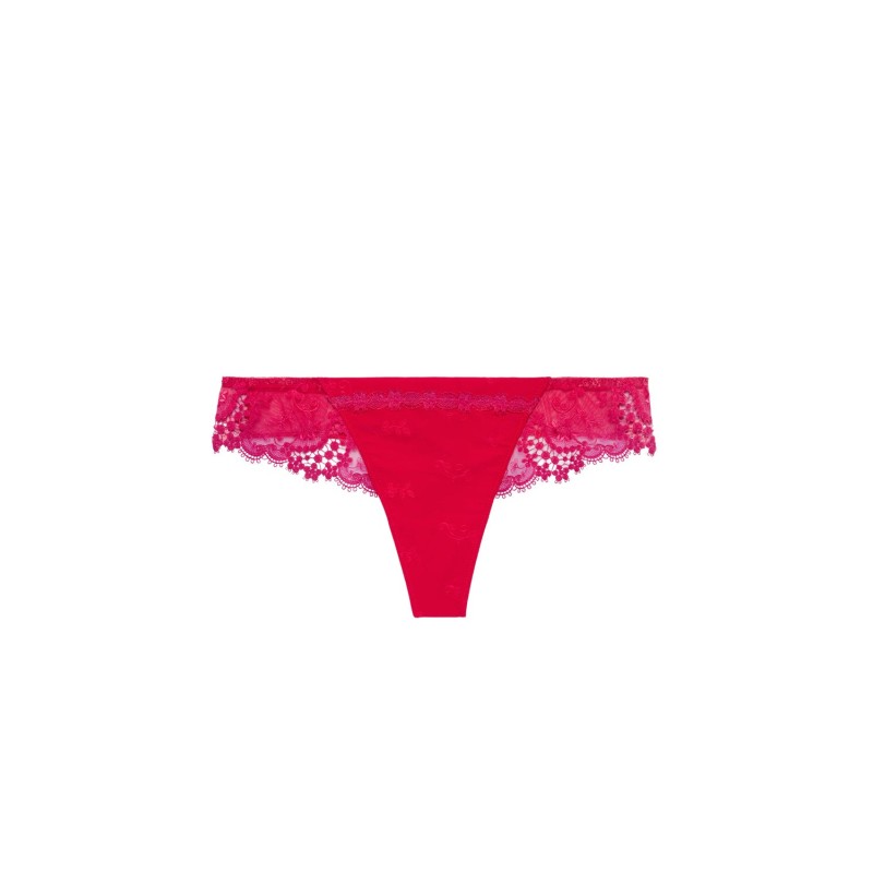 Tanga Rouge Rainbow – Simone Pérèle (ligne Wish)