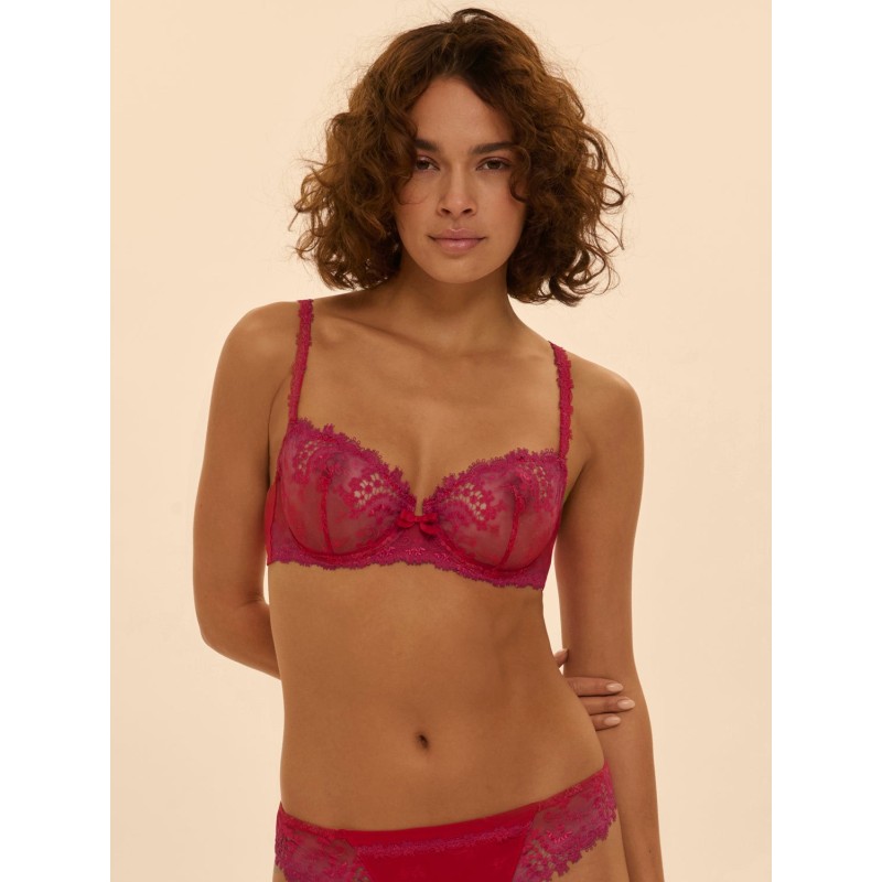 Tanga Rouge Rainbow – Simone Pérèle (ligne Wish)