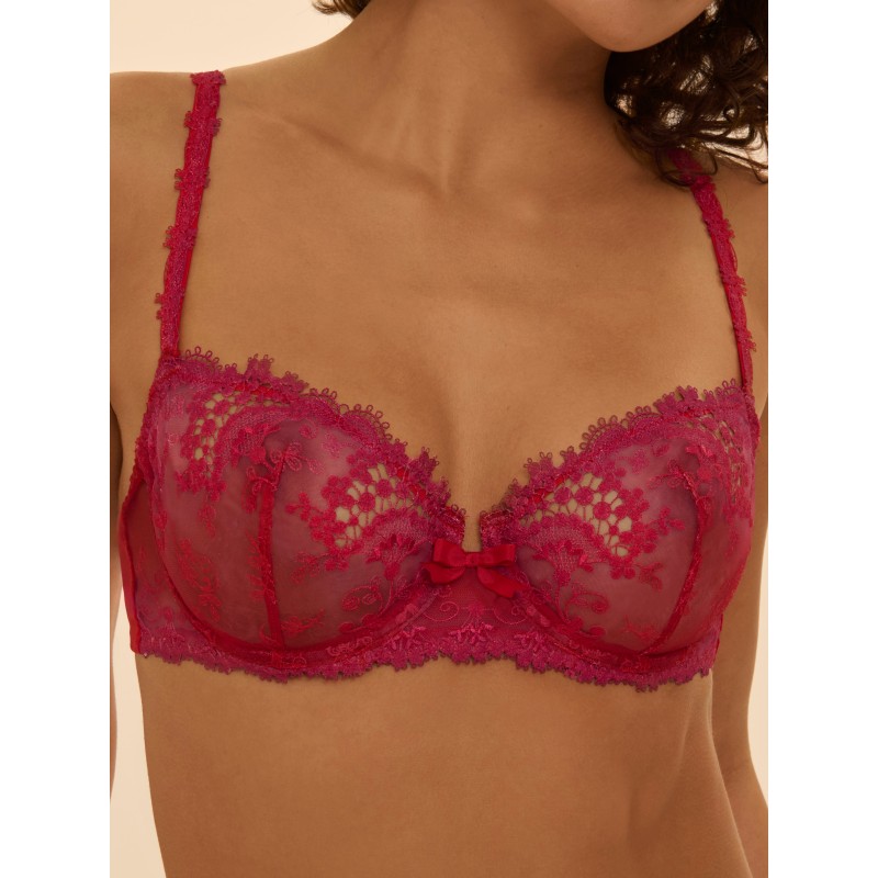 Tanga Rouge Rainbow – Simone Pérèle (ligne Wish)