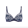 Soutien-gorge plongeant Bleu Prestige - Simone Pérèle Saga