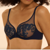 Soutien-gorge plongeant Bleu Prestige - Simone Pérèle Saga