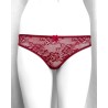 Slip dentelle bordeaux Agatea Passion – coupe classique féminine