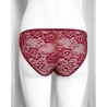 Slip dentelle bordeaux Agatea Passion – coupe classique féminine