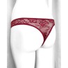 Brésilienne dentelle bordeaux Agatea Passion – coupe taille normale