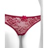 Brésilienne dentelle bordeaux Agatea Passion – coupe taille normale