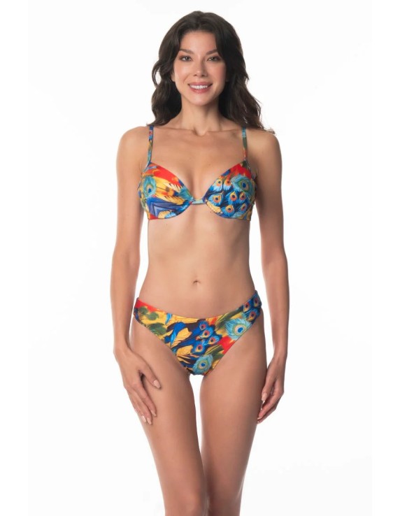 Bikini Push Up Acqua Di Cocco Peacock – Maillot de bain 2 pièces artisanal italien Bikini Push Up Acqua Di Cocco Peacock – Maillot de bain 2 pièces artisanal italien