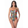Maillot 1 pièce Acqua Di Cocco Peacock – Élégance artisanale italienne