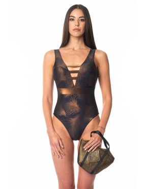 Maillot de bain 1 pièce Intero Bronze Foil – Acqua Di Cocco | Félicià Intima