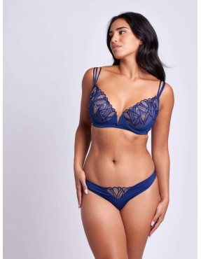 Soutien-gorge à armatures Charliz Marine – Valege | Félicià Intima