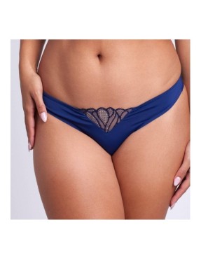 Tanga Charliz Marine – Invisible, sexy et confortable | Valege | Félicià Intima